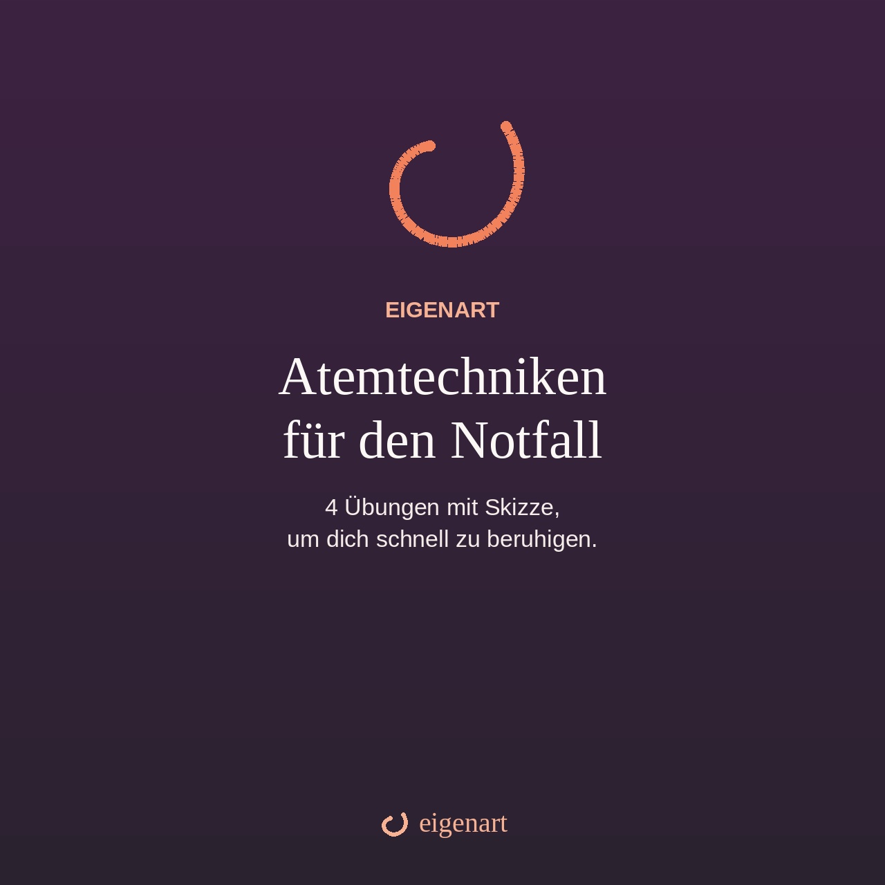 Atemtechniken für den Notfall